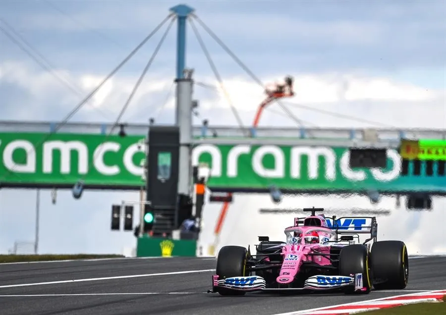 EFE Sergio Pérez en el GP de Eifel