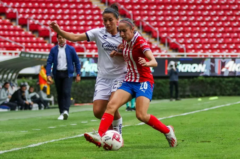 La jugadora del Rebaño durante un partido