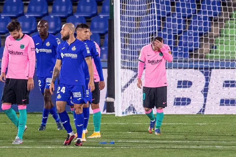 EFE Barcelona cayó 1-0 ante el Getafe