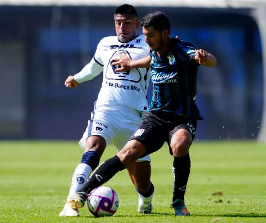 Moreno en un juego de la Sub 20