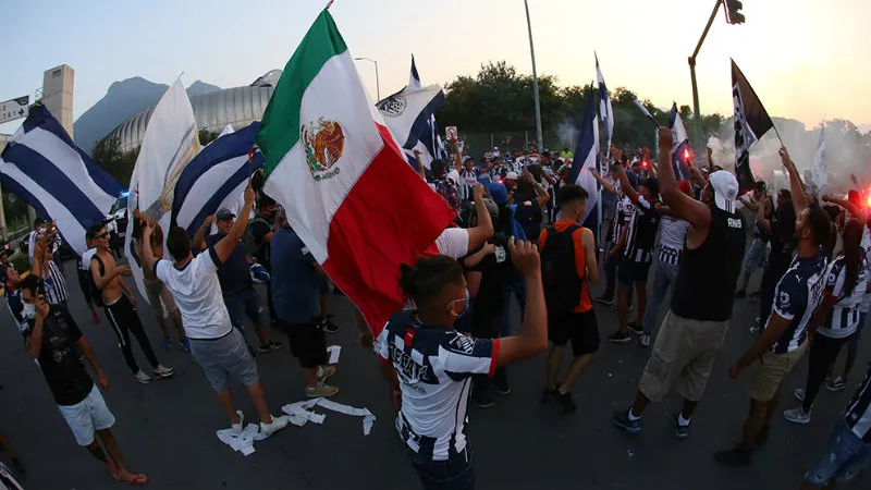 Afición de Rayados