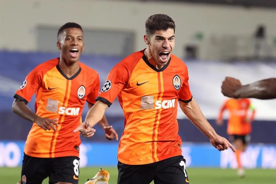 Salomon celebra gol vs Real Madrid