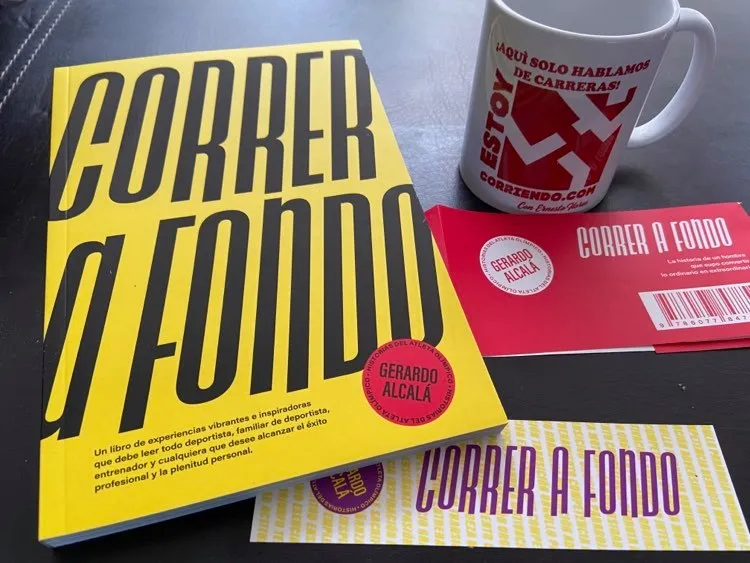 ESPECIAL El libro 'Correr a fondo' de Gerardo Alcalá