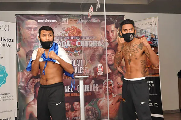 Chocolatito González y Jiga González en la romana