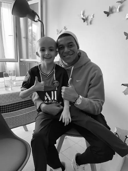 Kylian Mbappé y Lucas