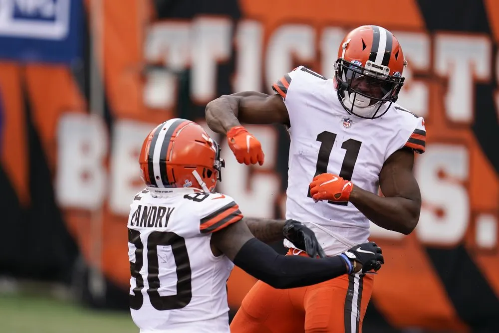 Cleveland festeja una anotación