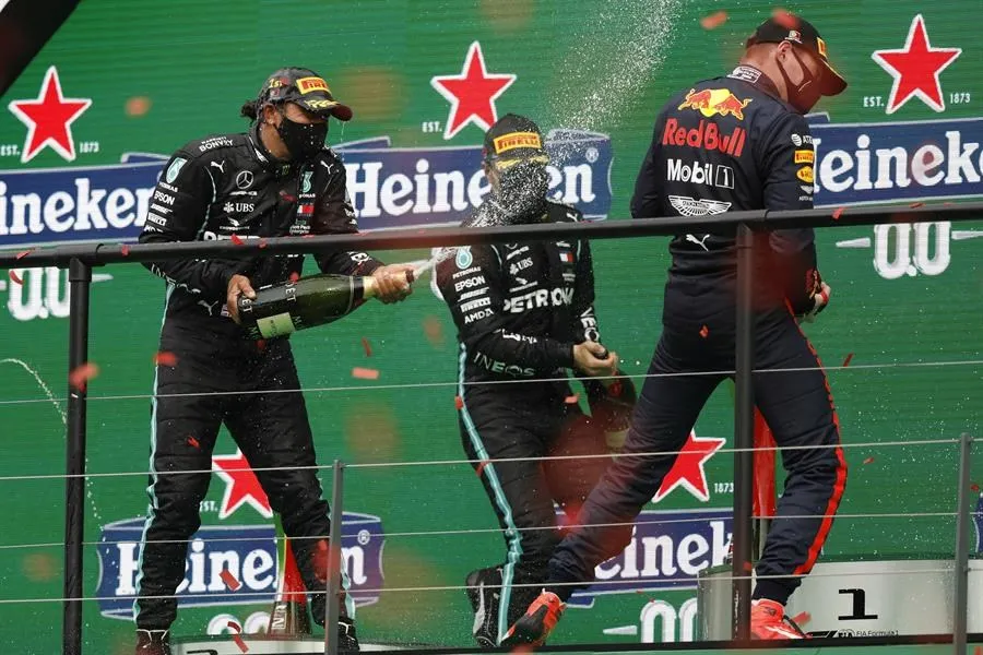 EFE Hamilton batió el récord de Schumacher