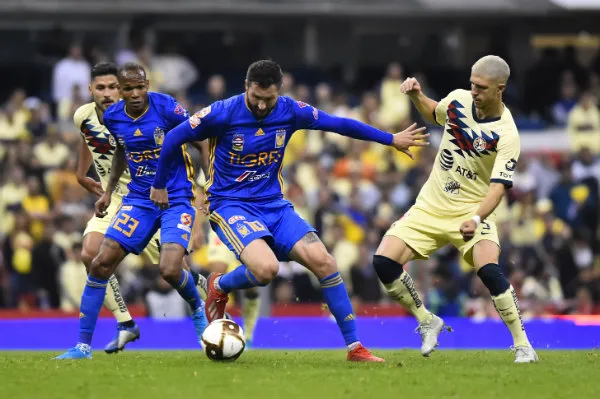 Gignac en acción ante América