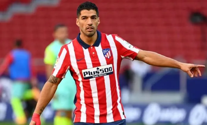 EFE Suárez en un juego de los Colchoneros