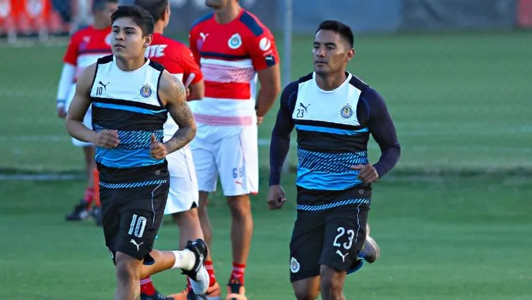 Chofis en entrenamiento