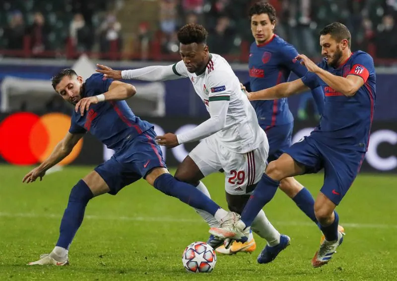 EFE Atlético de Madrid vs Lokomotiv