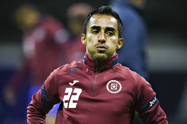 Rafael Baca, jugador de la Máquina