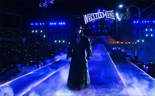 El luchador hizo clásicas sus entradas al ring