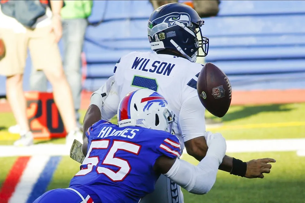 Wilson es capturado en duelo ante los Bills