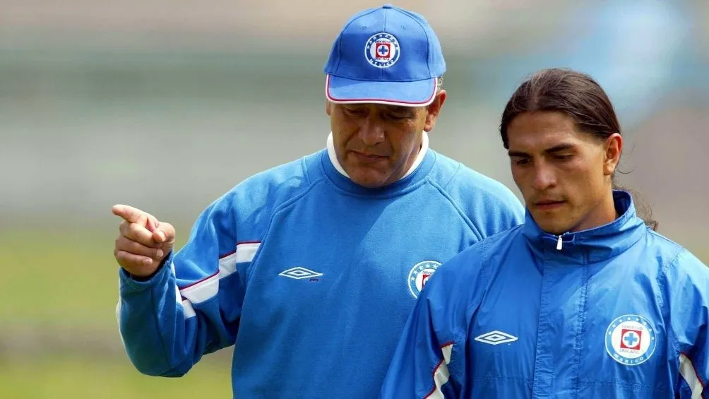 José Luis Trejo en su etapa con Cruz Azul