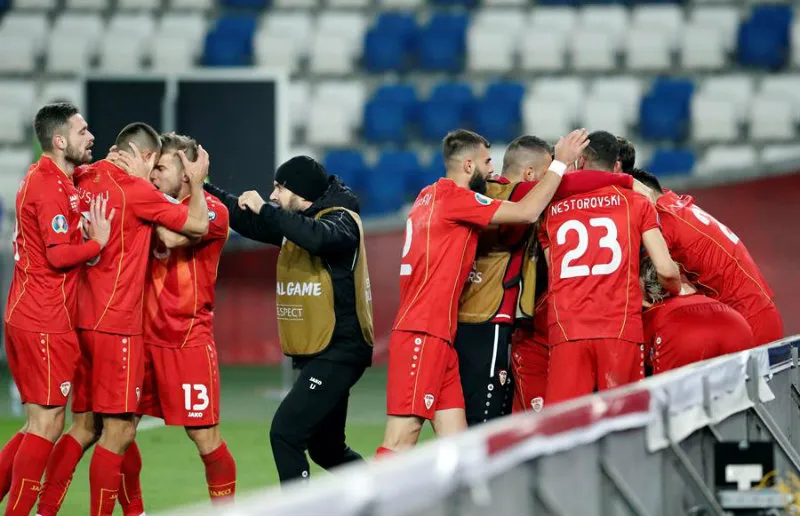 Macedoina en celebración