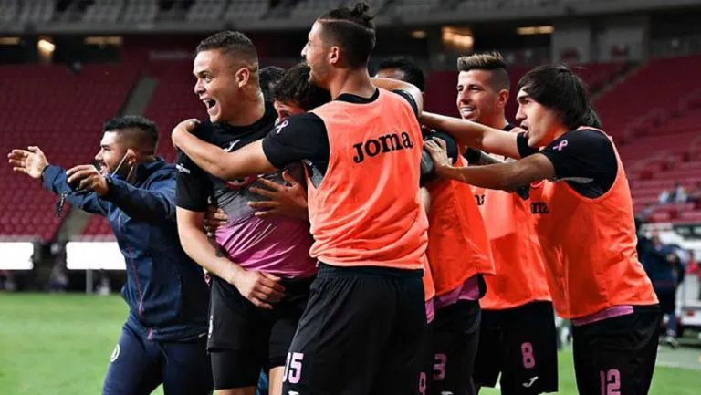 Cruz Azul festeja una anotación