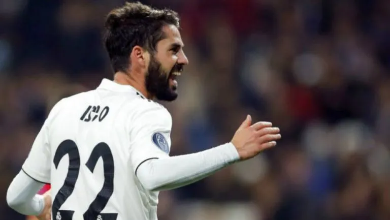 AP Isco, durante partido con Real Madrid