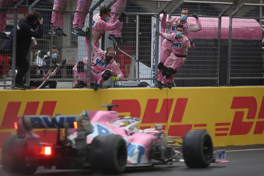 El mexicano llegando a la meta