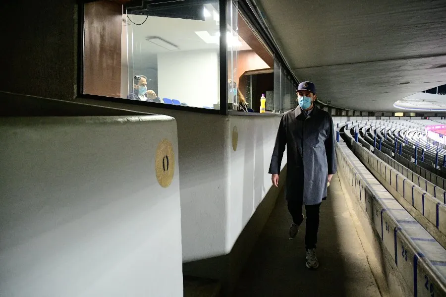 Amaury Vergara durante un partido de Chivas