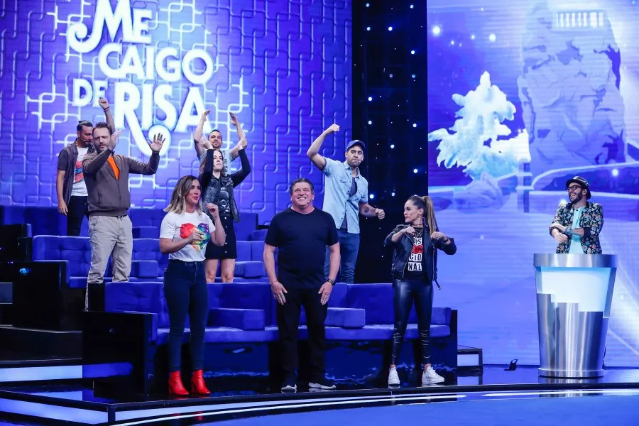 Miguel Herrera en el programa Me Caigo de Risa