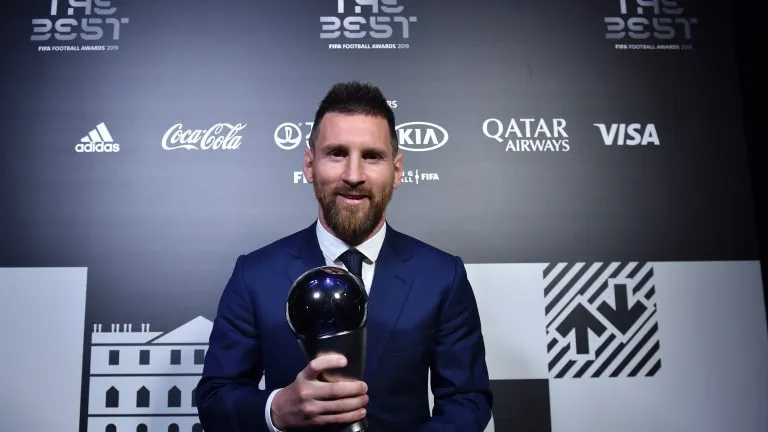 FIFA.COM Messi, galardonado con The Best Awards