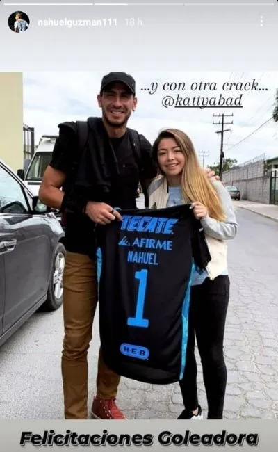 Guzmán felicitó a la goleadora