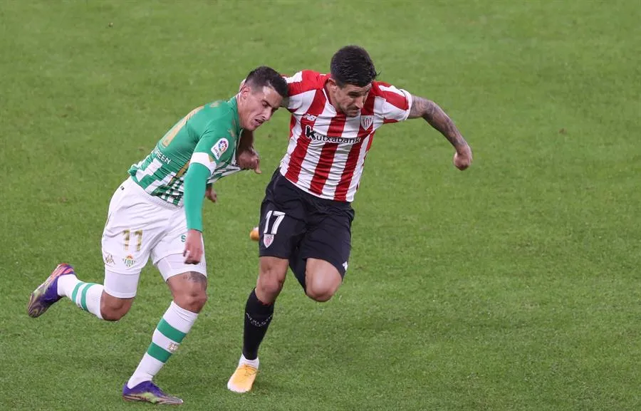 EFE El Betis cayó de visita ante el Athletic