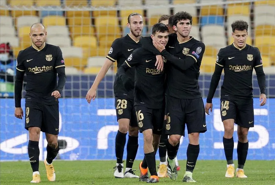Barcelona goleo en su visita al Dynamo Kiev