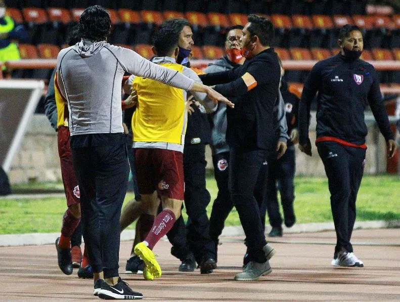 IMAGO7 Conato de bronca en repechaje de la Liga Expansión