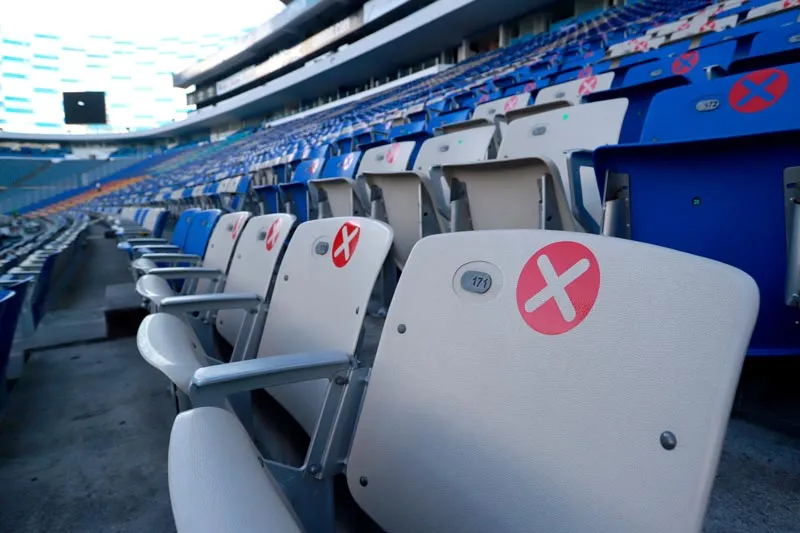 Las gradas del inmueble poblano