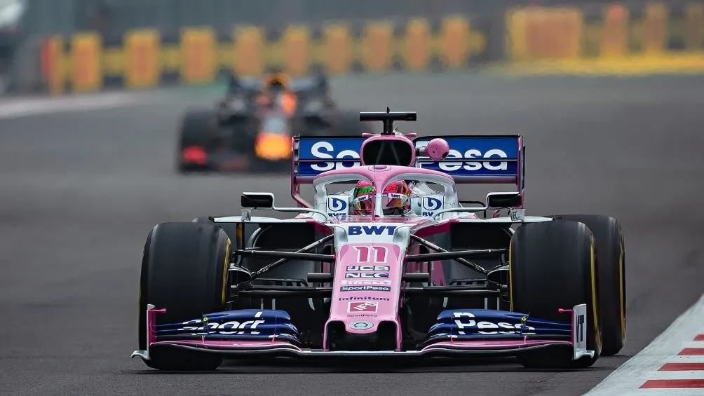 Monoplaza de Sergio Pérez