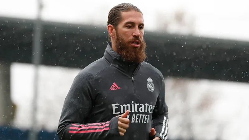Sergio Ramos, en su recuperación de su lesión