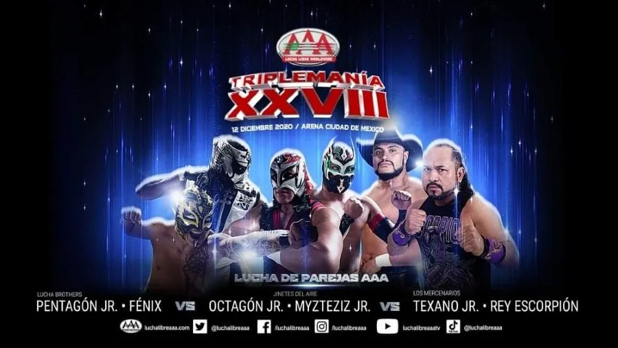 CORTESÍA Triplemanía XXVIII se celebrará a puerta cerrada