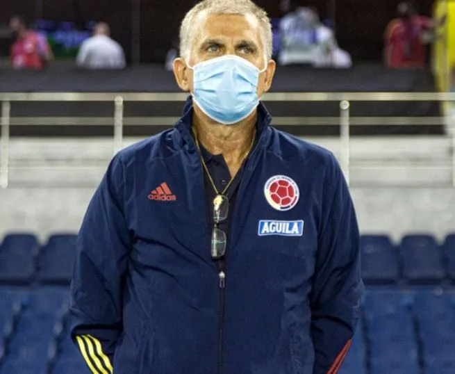 EFE Carlos Queiroz, previo a un juego de Colombia