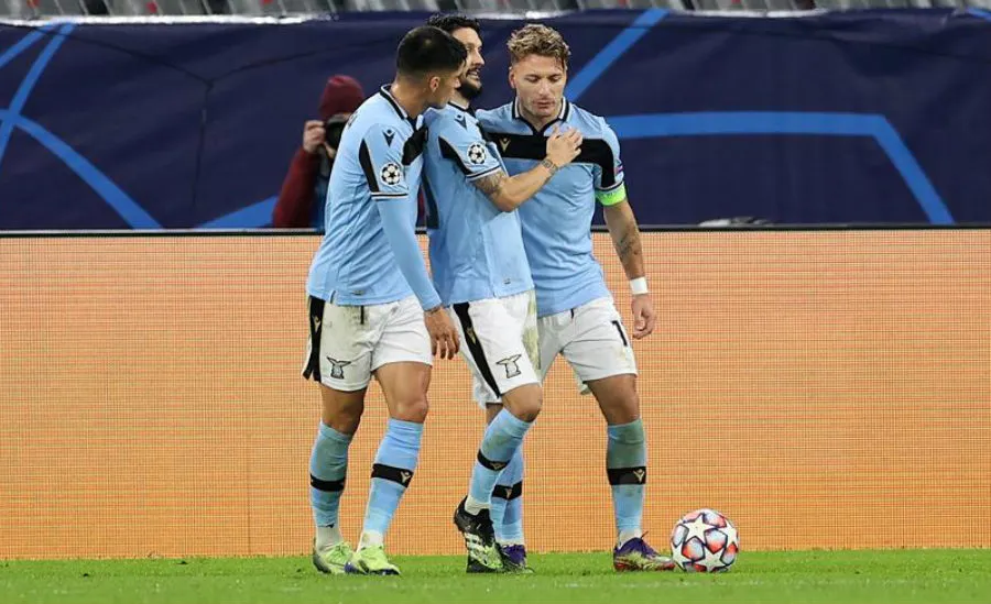 EFE Ciro Immobile festeja su anotación