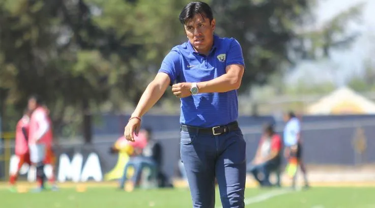 Alpízar, bajo los controles de la Sub 20 de Pumas