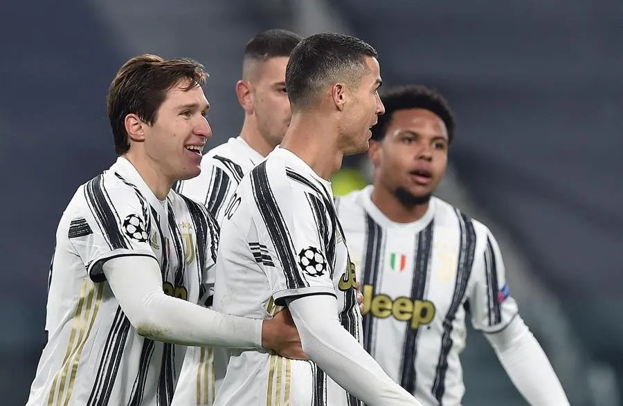 EFE Cristiano Ronaldo celebrando un gol con la Juventus