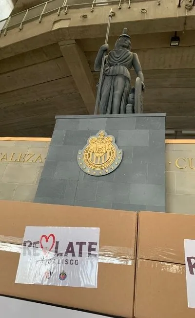 @Chivas Las despensas que donó Chivas