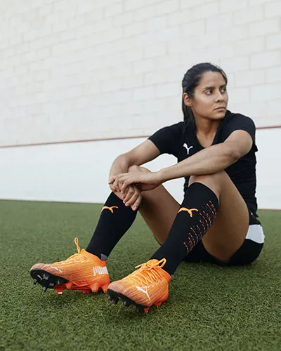 La jugadora de Real Madrid en sesión de fotos