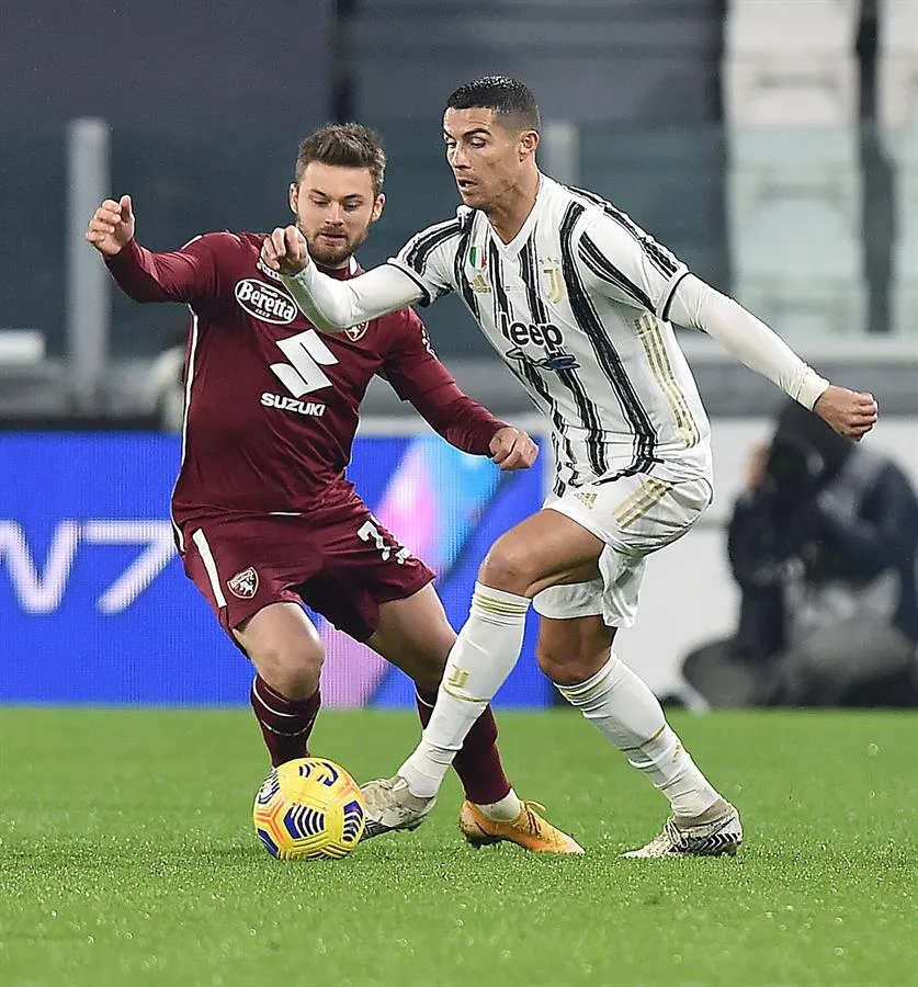 EFE Cristiano Ronaldo no lució