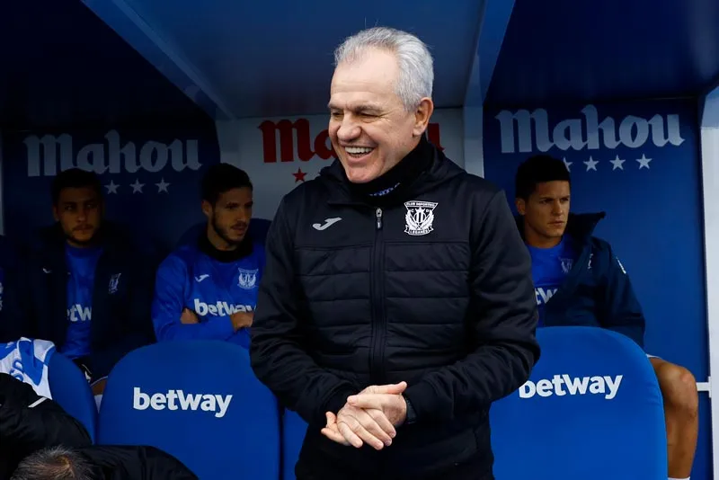 El Vasco se ríe antes de un partido
