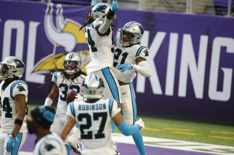 Panthers en partido de la NFL