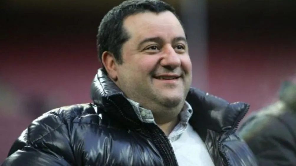 Mino Raiola, representante de Pogba