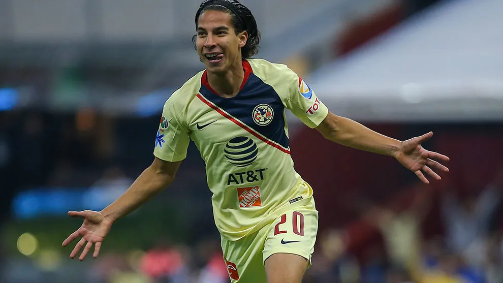 IMAGO7 Diego Lainez durante un juego de las Águilas