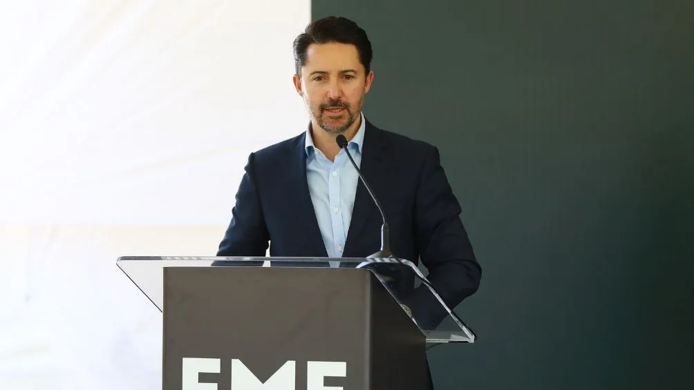 Yon de Luisa durante un evento de la FMF