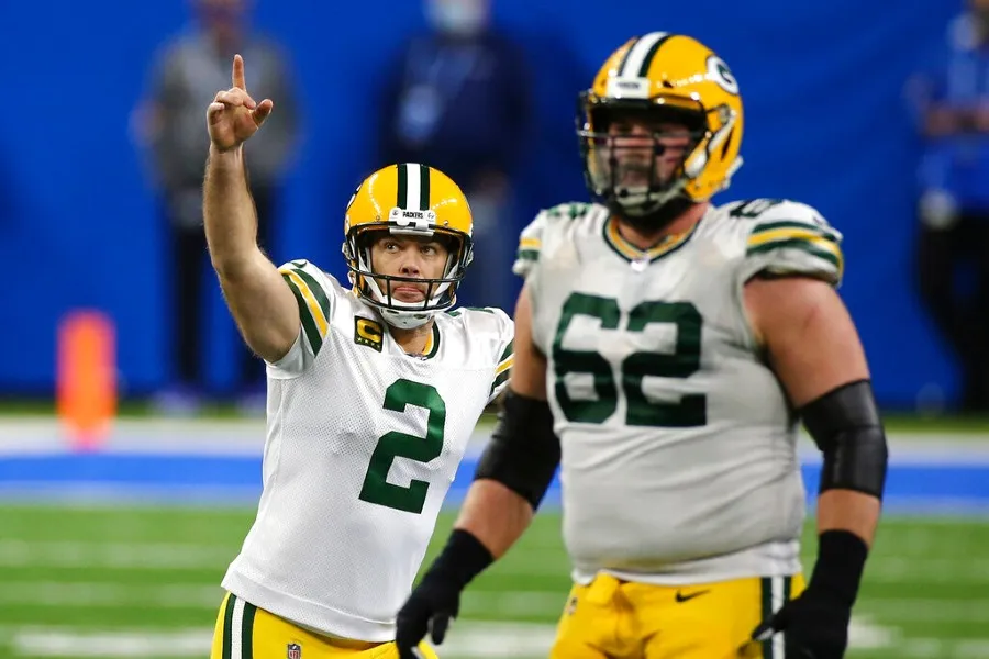 Mason Crosby en victoria sobre Lions