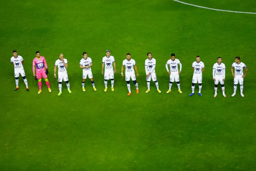 Jugadores de Pumas previo a la Final vs León