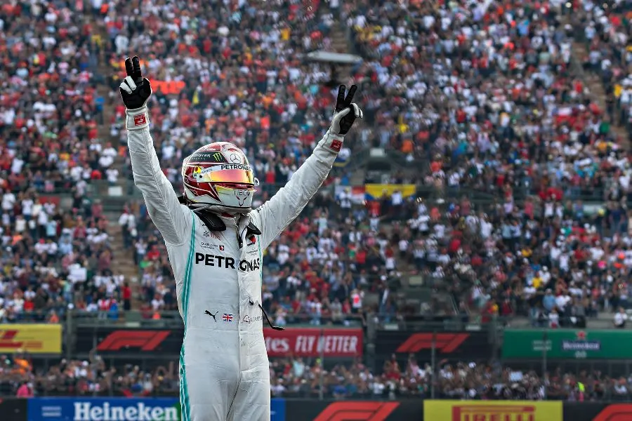 IMAGO7 Lewis Hamilton en el GP de México