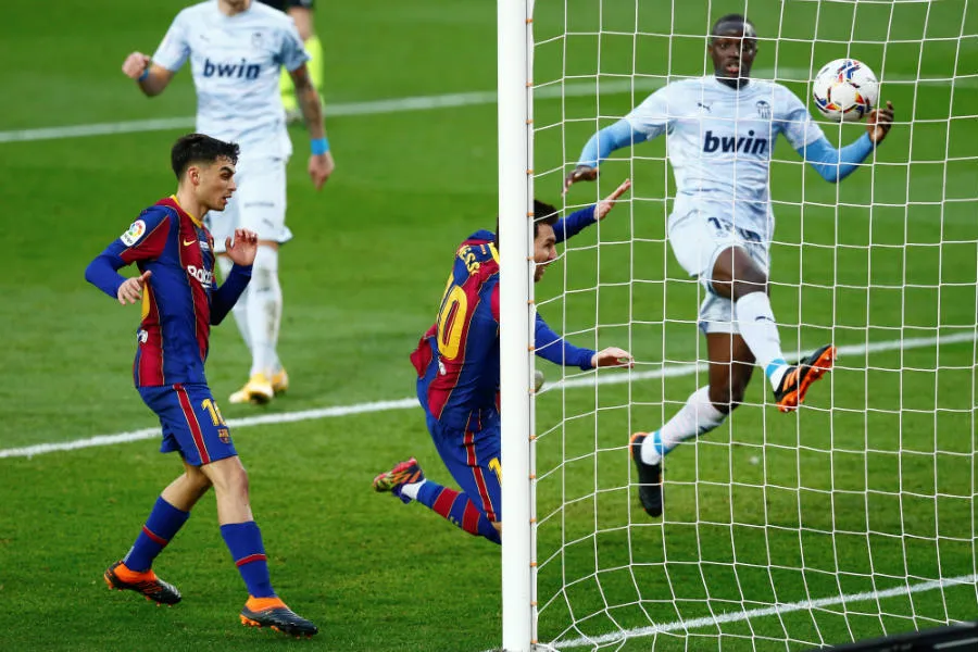 Lionel Messi marcó su gol 643 con el Barcelona